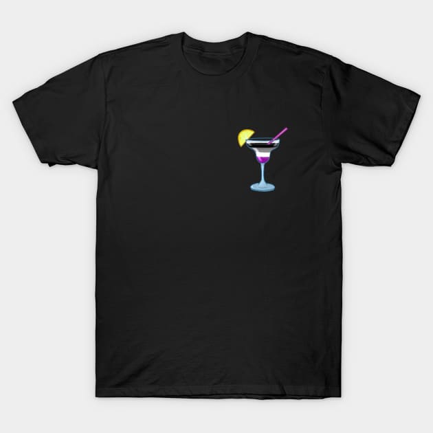 Asexual cocktail #4 T-Shirt by gaypompeii